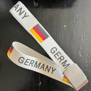 2014 Germany World Cup Championship Canvas Belt